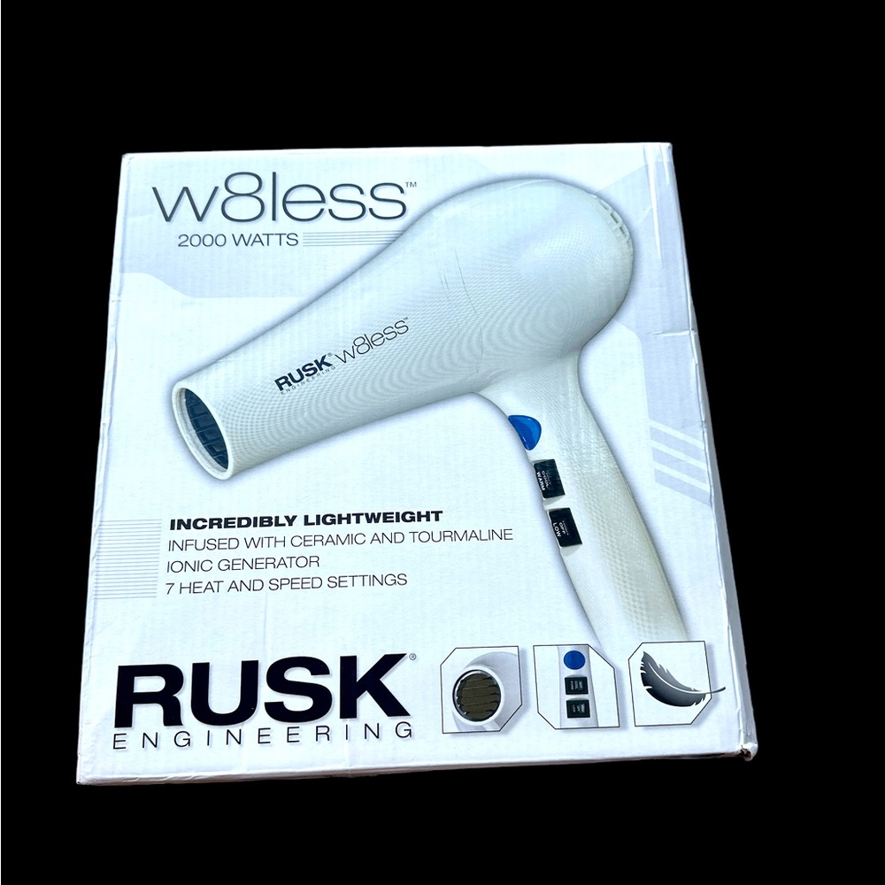 Rusk W8less hairdryer